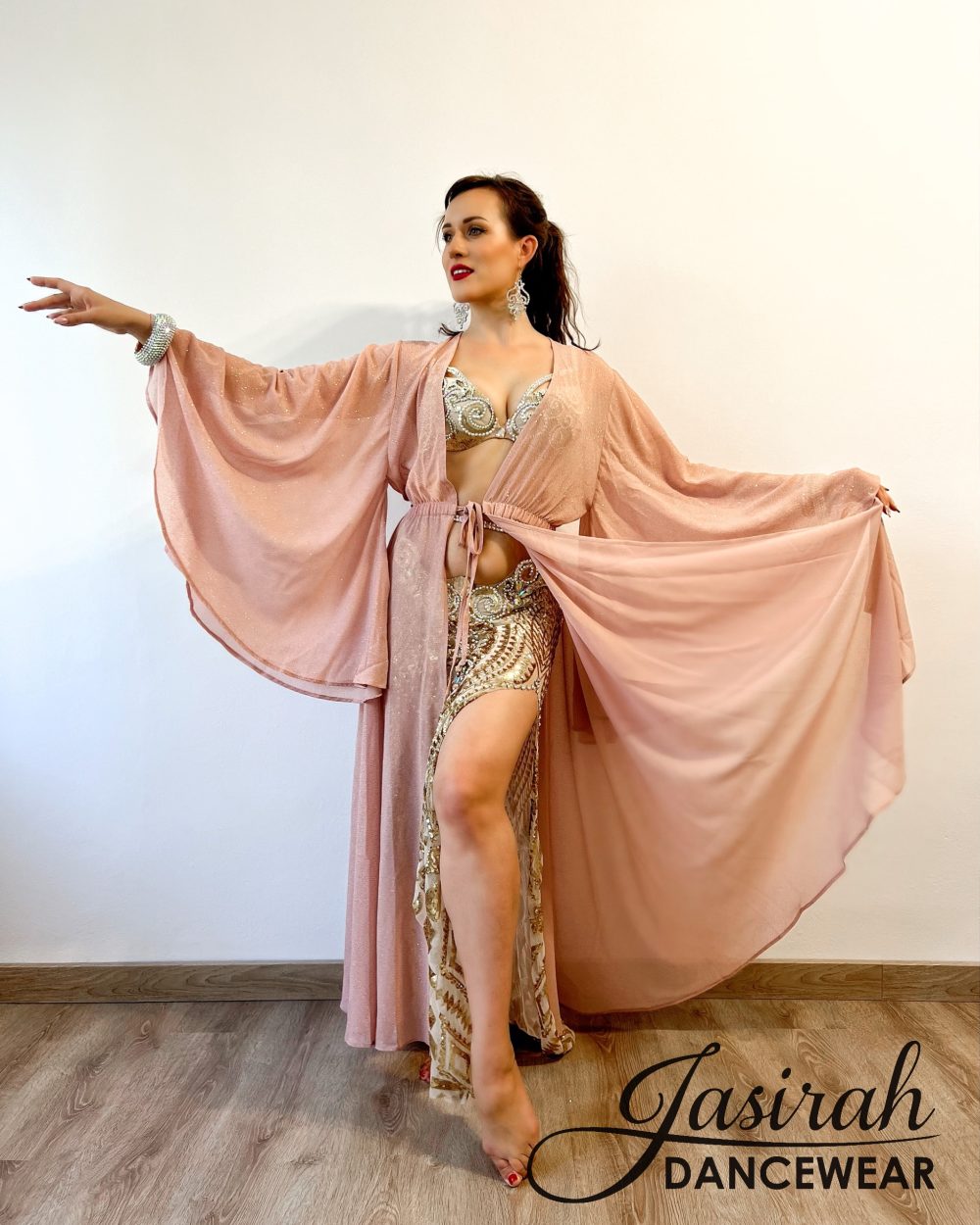 SHINY GOWN – ROSEGOLD