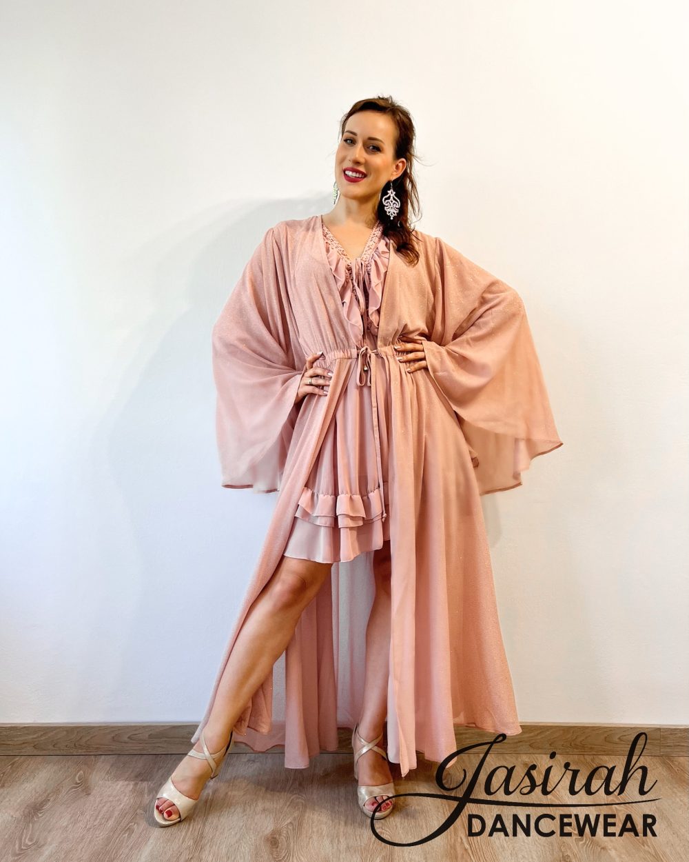 SHINY GOWN – ROSEGOLD